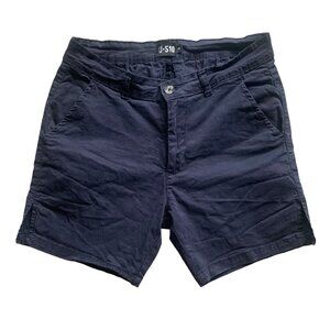 U-510 Men's Stretch Cotton Shorts Navy 28W